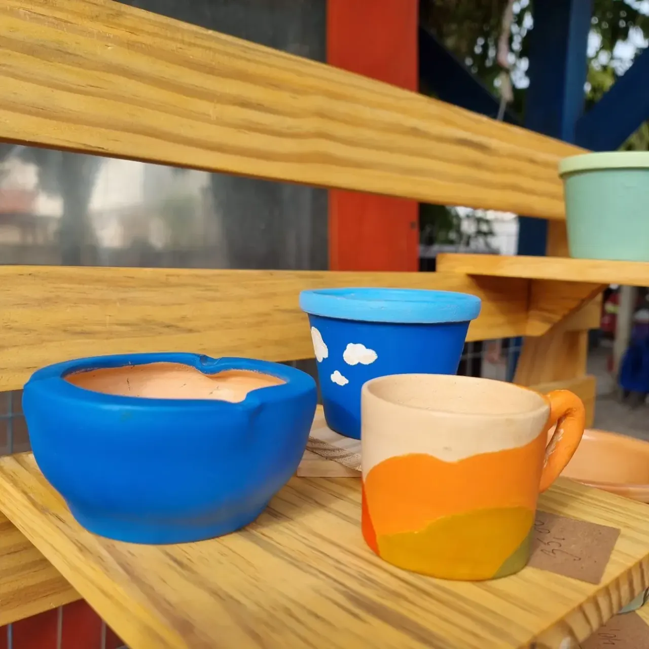 Vivianne — Vasos Alquímicos, cerâmica pintada à mão