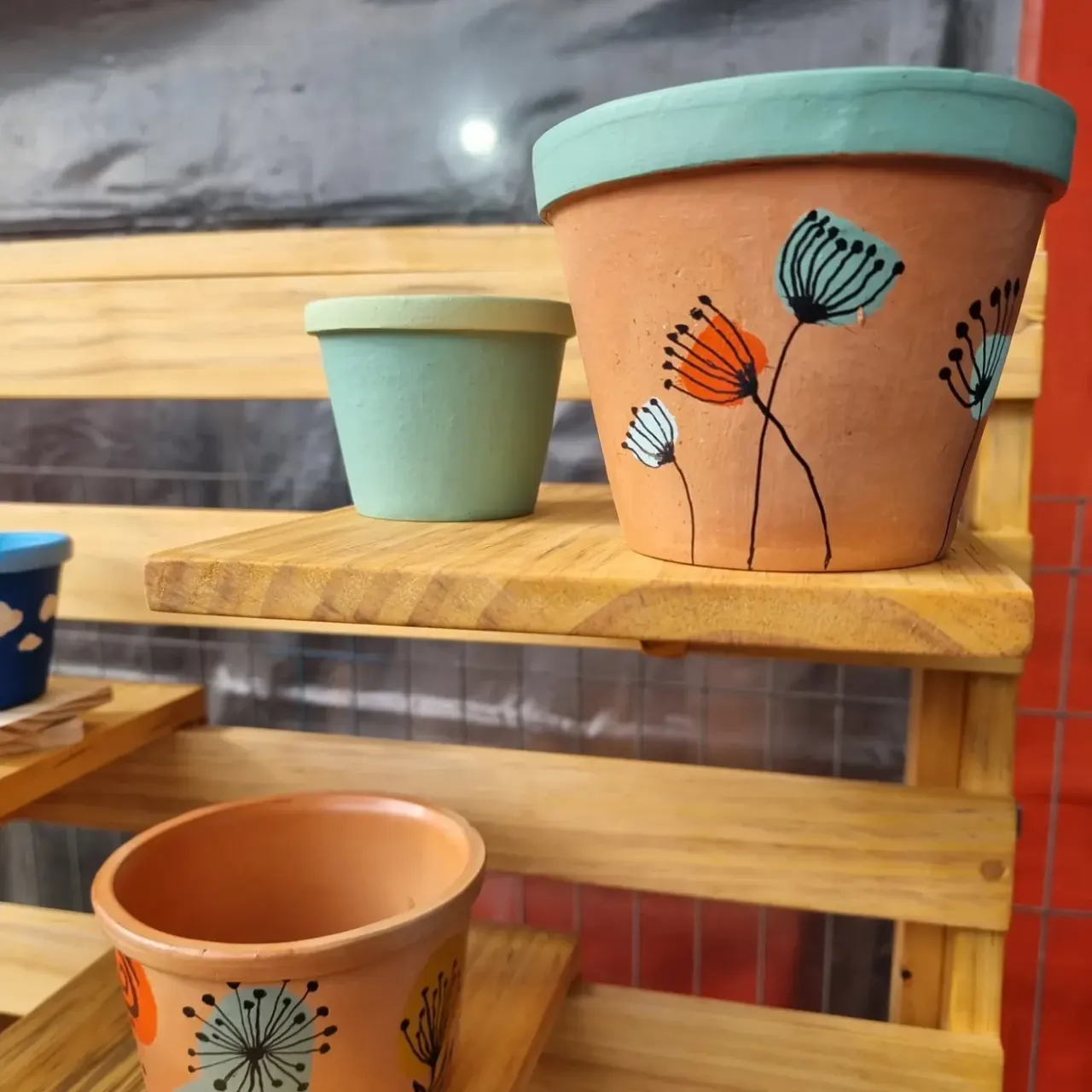 Vivianne — Vasos Alquímicos, cerâmica pintada à mão