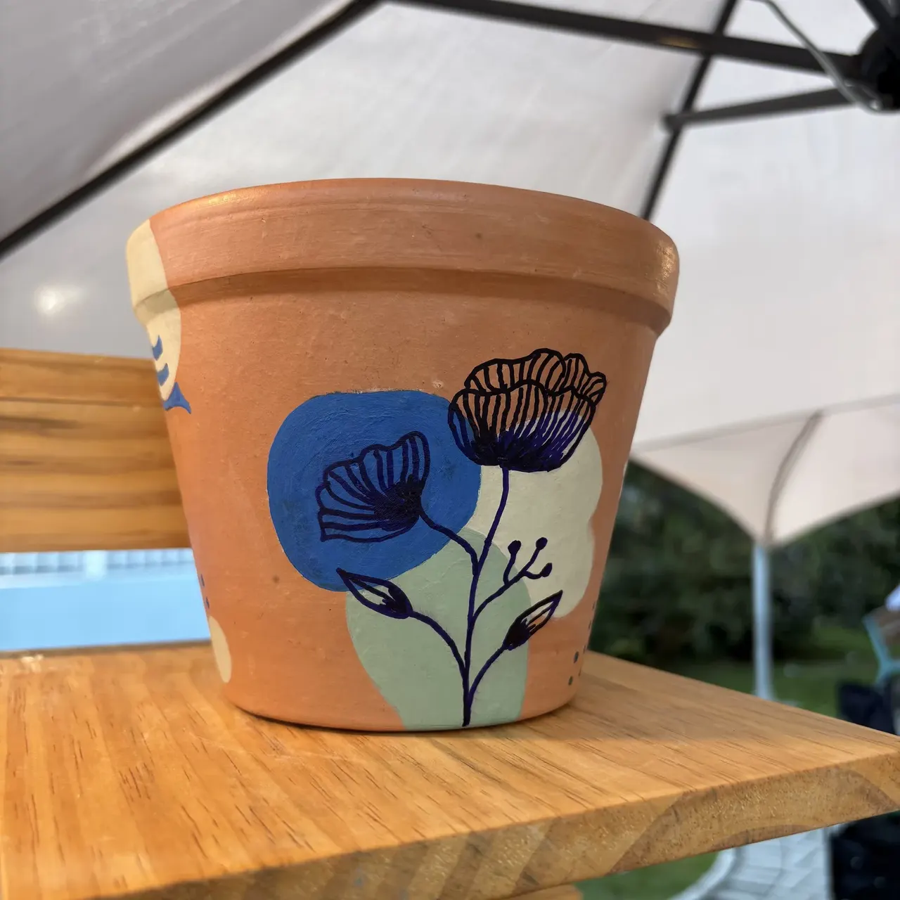 Vaso pintado à mão — Vasos Alquímicos